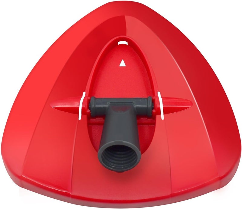 GFRED Spin Mop Replacement Head Base Compatible with Oceda EasyWring 1-Tank System Mop Rotating Triangle Mop Head Cover Replacement Rotating Mop Base Plastic Base for Spin Mop Accessories - Image 1